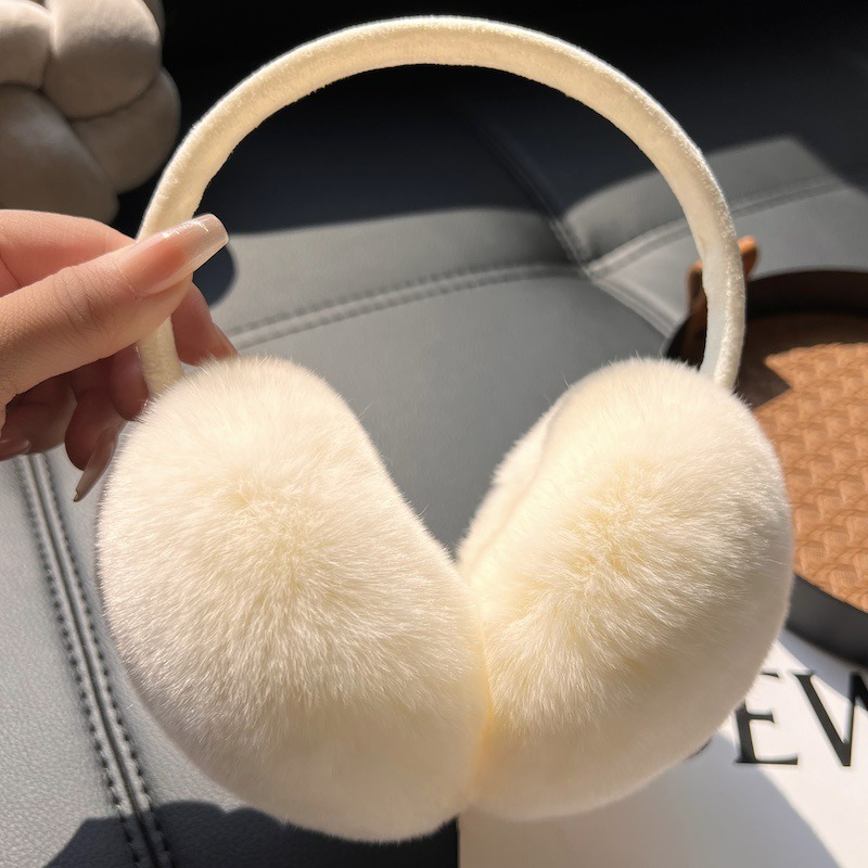 Earmuffs Foldable - Paraorecchie Pieghevoli in Peluche per Donne,