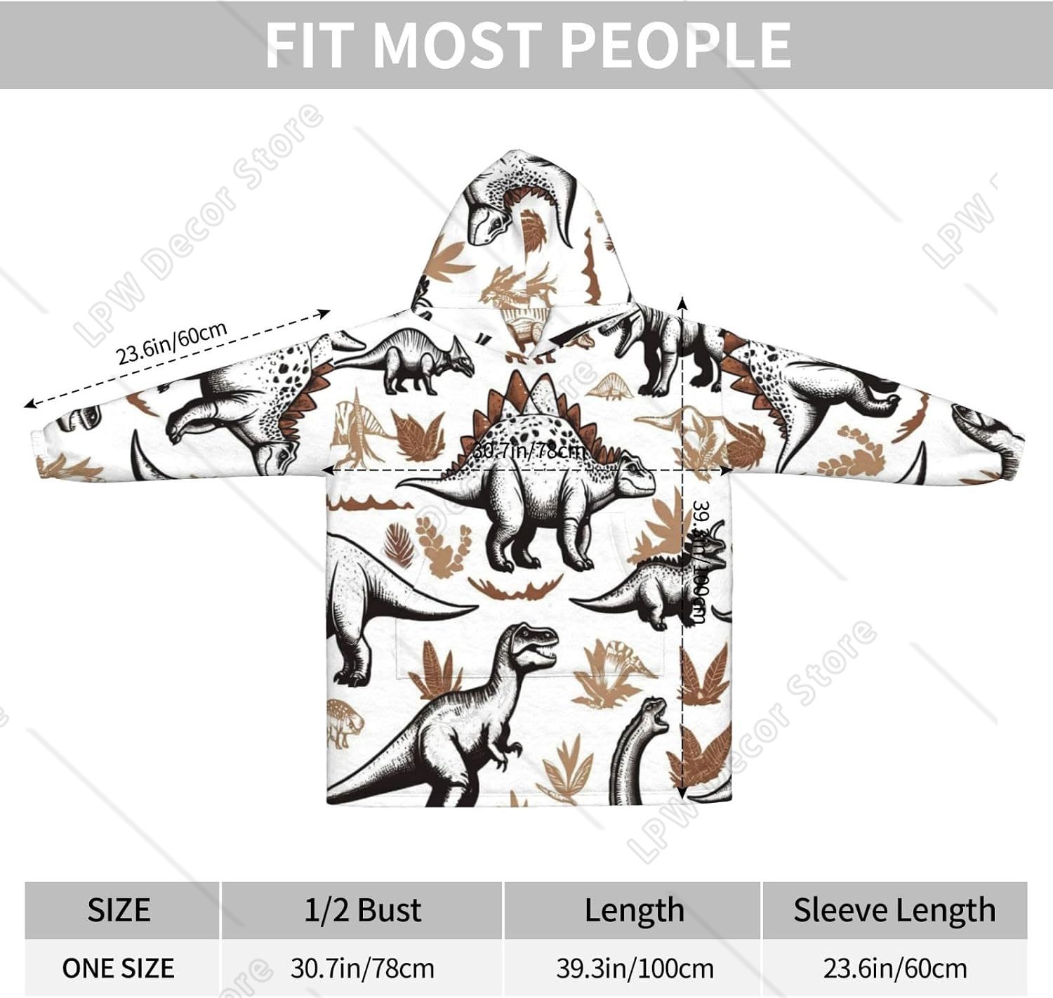 Coperta con Cappuccio a Tema D - Sherpa Hoodie Fleece recensione e prezzo